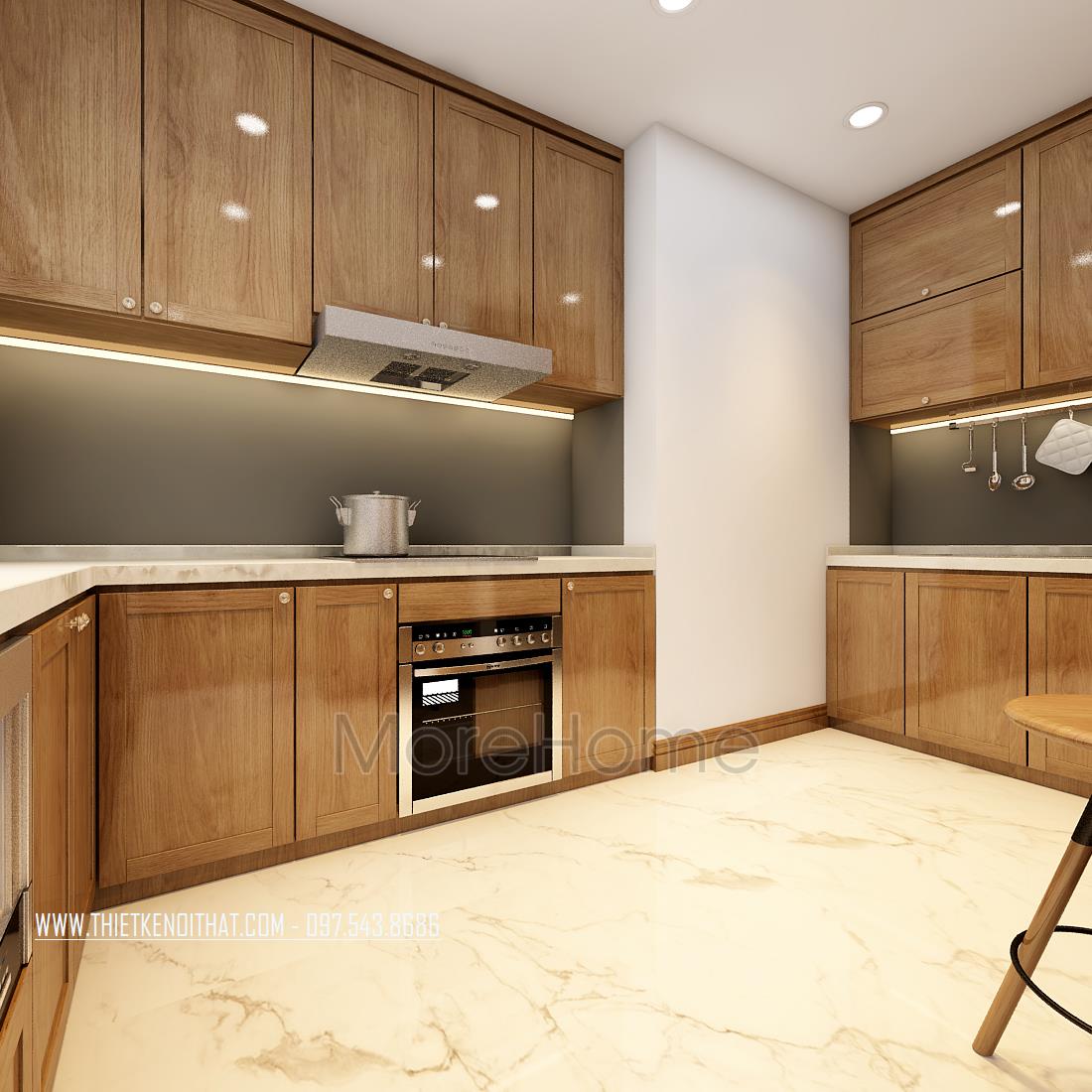 Hình ảnh tủ bếp đẹp tại MoreHome
