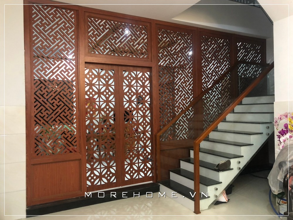 thi cong vach ngan phong khach