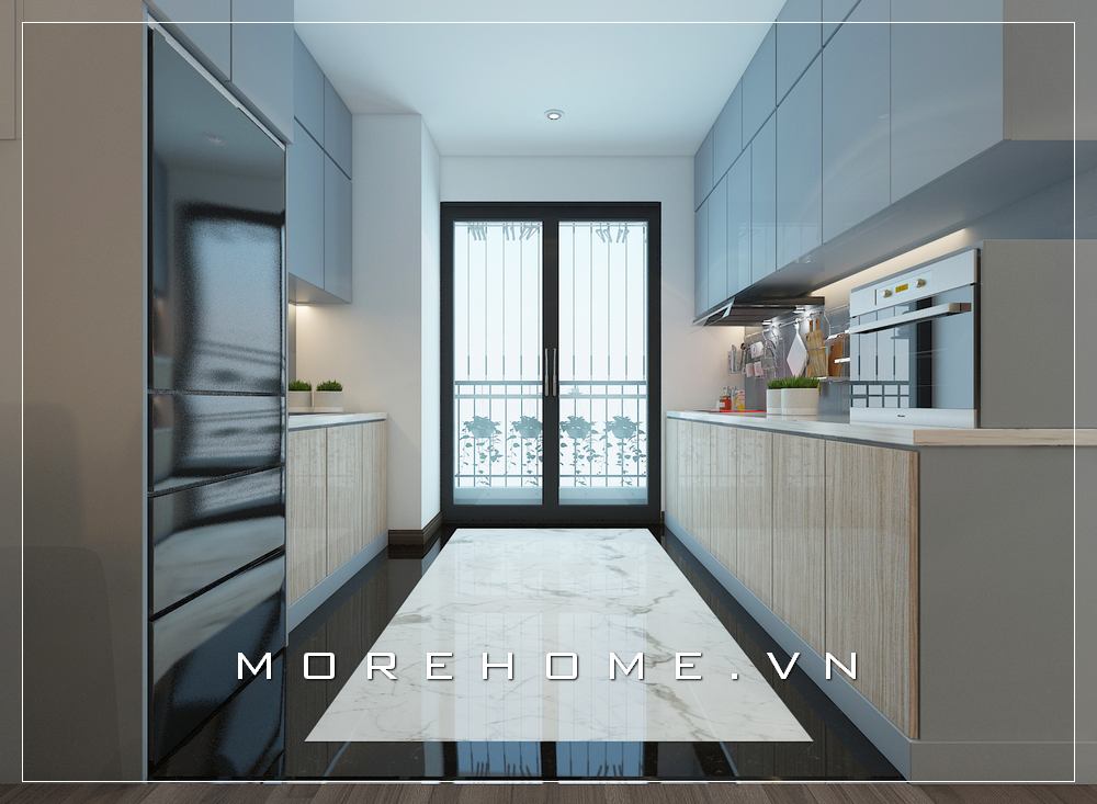 khong gian phong bep can ho